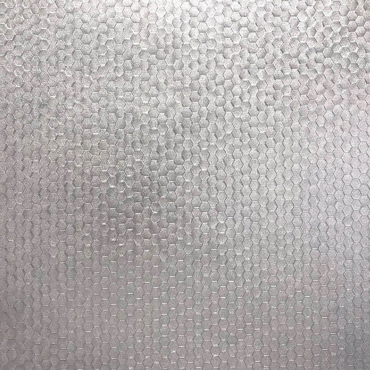 Carbon Silver Honeycomb Geometric Wallpaper - Geometric Wallpaper