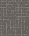 Shea Charcoal Distressed Geometric Wallpaper- Scott Living - Distressed Wallpaper
