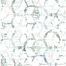 Augustine Slate Distressed Geometric Wallpaper - Distressed Wallpaper