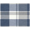 Madaket Indigo Plaid Wallpaper - Plaid Wallpaper