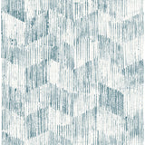 Demi Teal Distressed Wallpaper - Distressed Wallpaper
