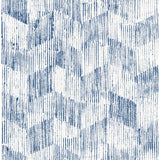Demi Indigo Distressed Wallpaper - Distressed Wallpaper