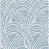 Farrah Blue Geometric Wallpaper - Geometric Wallpaper