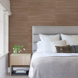 Caihon Rust Sisal Grasscloth Wallpaper - Grasscloth Wallpaper