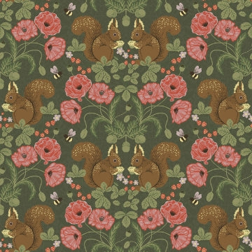 Kurre DARK GREEN Woodland