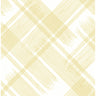 Zag Yellow Modern Plaid Wallpaper - Plaid Wallpaper