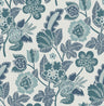 Jana Teal Jacobean Wallpaper - Jacobean Wallpaper