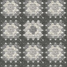 Maud Grey Crochet Geometric Wallpaper - Geometric Wallpaper