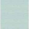Agave Aqua Faux Grasscloth Wallpaper - Grasscloth Wallpaper