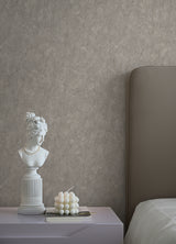 Pliny Light Grey Distressed Texture Wallpaper - Distressed Wallpaper
