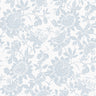 Helen Light Blue Floral Trail Wallpaper - Jacobean Wallpaper