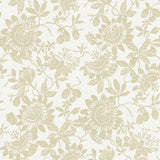 Helen Gold Floral Trail Wallpaper - Jacobean Wallpaper