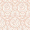 Helm Damask Blush Floral Medallion Wallpaper - Damask Wallpaper