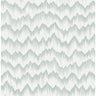 Holmby Seafoam Brushstroke Zigzag Wallpaper by Scott Living - Stripes Wallpaper