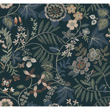 Marilyn Sea Green Floral Trail Wallpaper by Scott Living - Floral Wallpaper