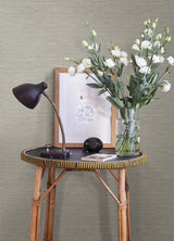 Agave Stone Faux Grasscloth Wallpaper - Grasscloth Wallpaper