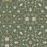 No 1 Holland Park Green Floral Wallpaper - Floral Wallpaper