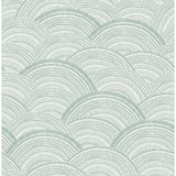 Encircle Sea Green Geometric Wallpaper - Geometric Wallpaper