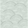 Encircle Sea Green Geometric Wallpaper - Geometric Wallpaper