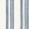 Loom Spun Indigo Wallpaper - Stripes Wallpaper