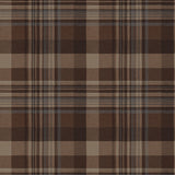 Dutton Plaid Rust Wallpaper - Plaid Wallpaper