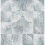 Woodbine Slate Abstract Geometric Wallpaper - Geometric Wallpaper