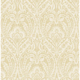 Berkshire Butter Damask Wallpaper - Damask Wallpaper