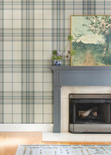 Westley Moss Plaid Wallpaper - Plaid Wallpaper