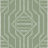 Essex Green Geometric Wallpaper - Geometric Wallpaper