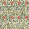 Oxford Union Green Floral Vines Wallpaper - Floral Wallpaper