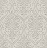 Adavu Grey Damask Wallpaper - Scroll Wallpaper