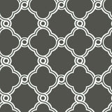 Open Trellis Wallpaper- Charcoal/White - Scroll Wallpaper