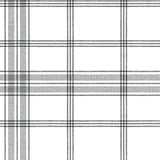 Charter Plaid Wallpaper- Black - Plaid Wallpaper