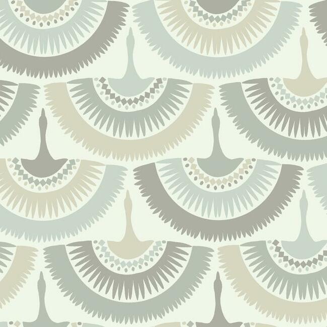 Feather & Fringe NEUTRAL/BLUE