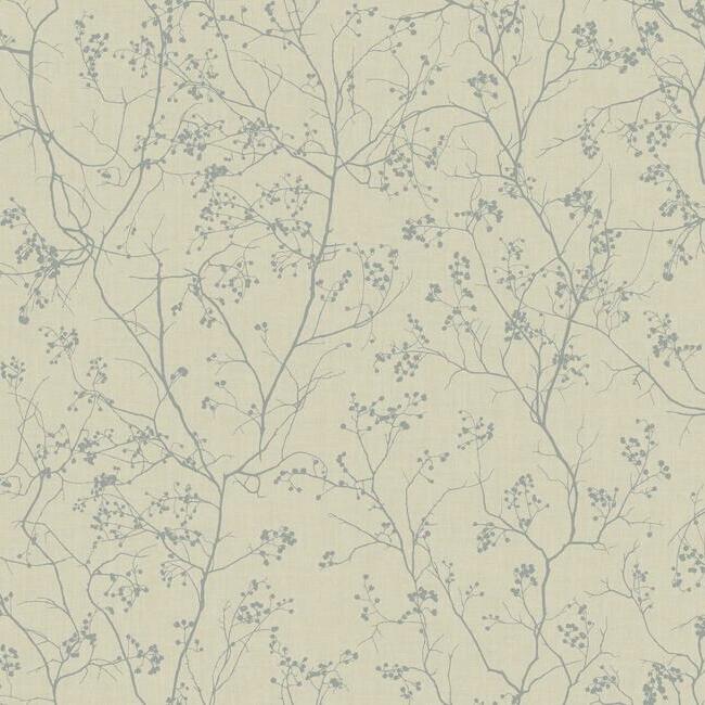 Luminous Branches TAUPE/SILVER