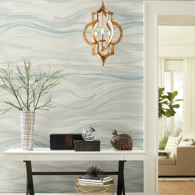 Currents Mural BLUE