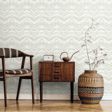 Petite Watercolor Chevron Wallpaper by Chevron Wallpapers