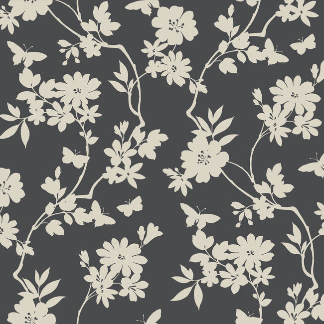 Flutter Vine CHARCOAL