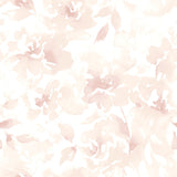Renewed Floral Premium Peel + Stick Wallpaper- Pink - Floral Wallpaper