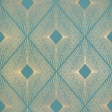 Harlowe TEAL/GOLD