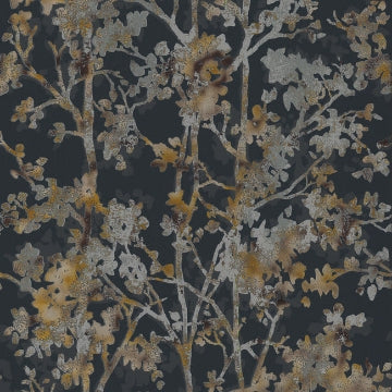 Shimmering Foliage BLACK/MULTICOLOR