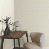 Diamond Marquise Wallpaper- Light Neutral - Weaves Wallpaper