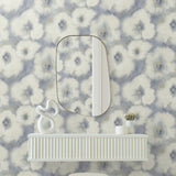Blended Floral Wallpaper- Blue - Floral Wallpaper