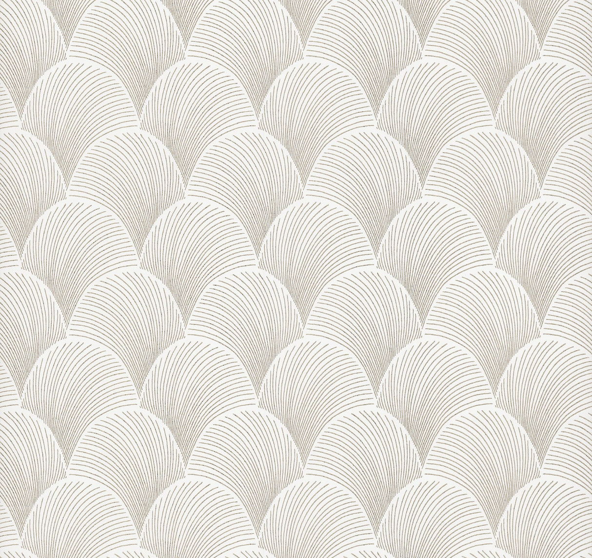 Metallic Scallop WHITE