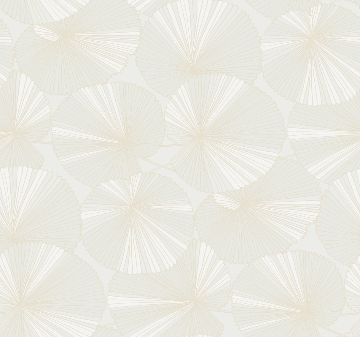Layered Lily Pads WHITE