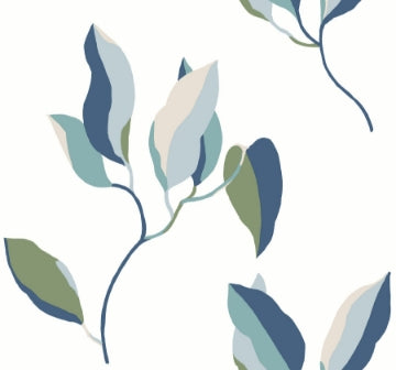 Brushwork Branches ALPINE & COBALT