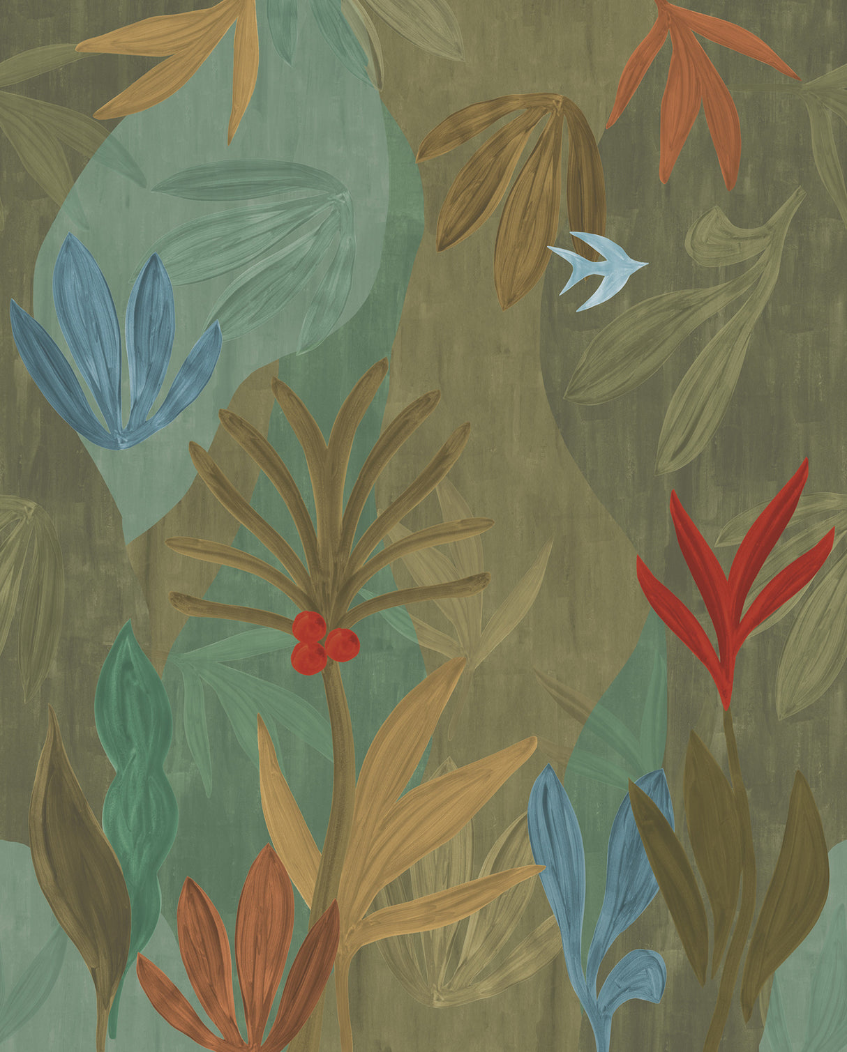 Chambord Gardens Mural LEAF & OLIVE