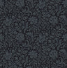 Hague Dark Blue Floral Trail Wallpaper - Jacobean Wallpaper