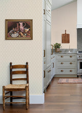 Tillie Blush Diamond Floral Wallpaper - Floral Wallpaper