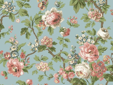 Beatrix Vintage Floral SKY BLUE
